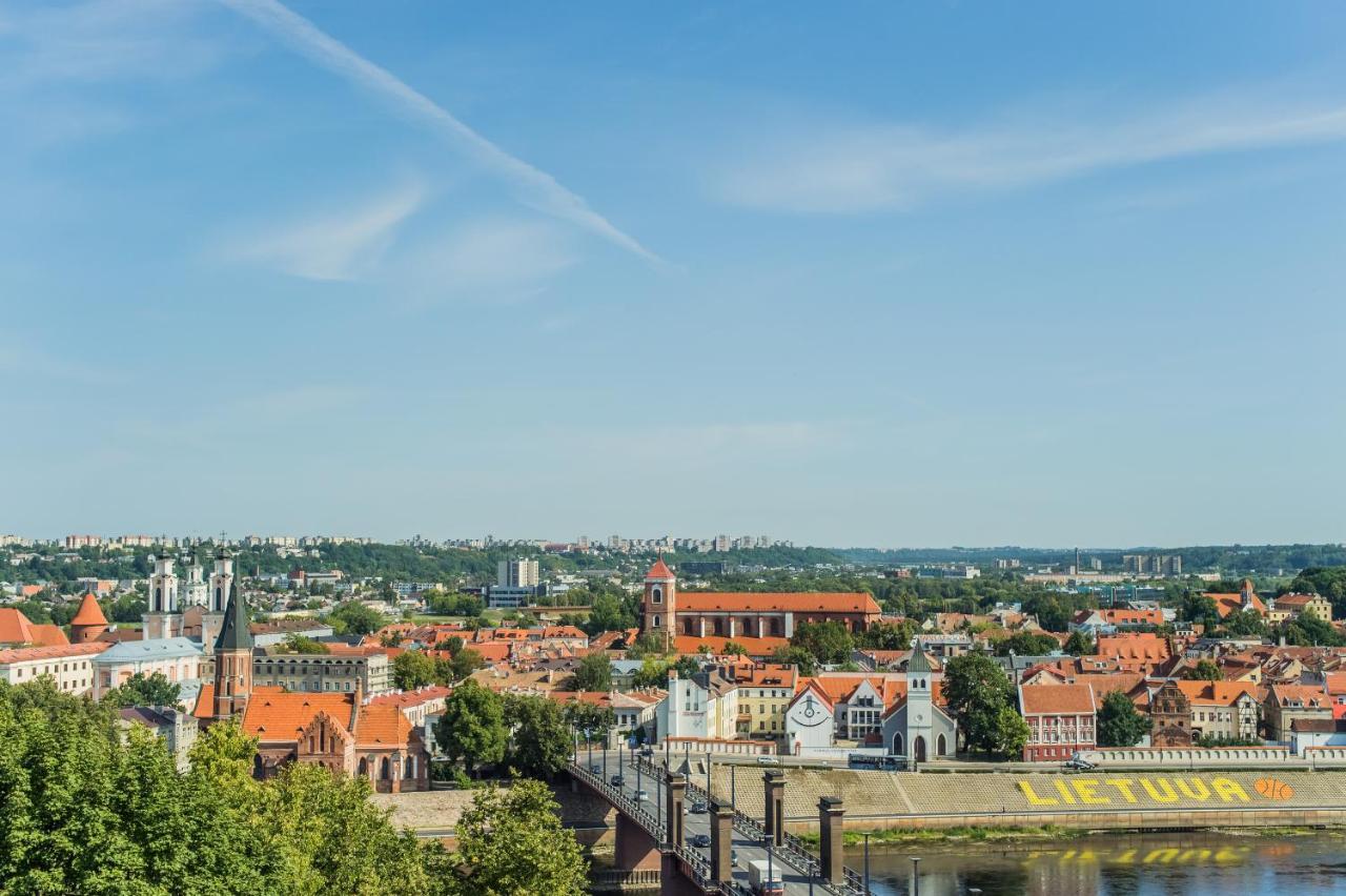 Lovely 1-Bedroom Apartment In Kaunas Old Town Exteriör bild